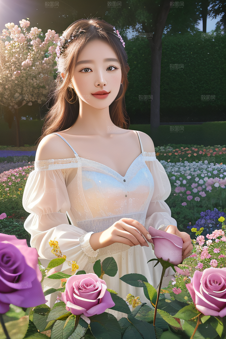 细节之美花海绽放