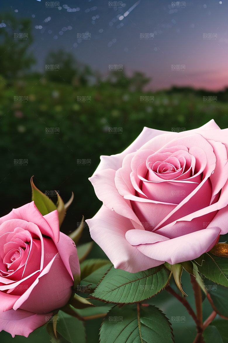 细节之美花海绽放