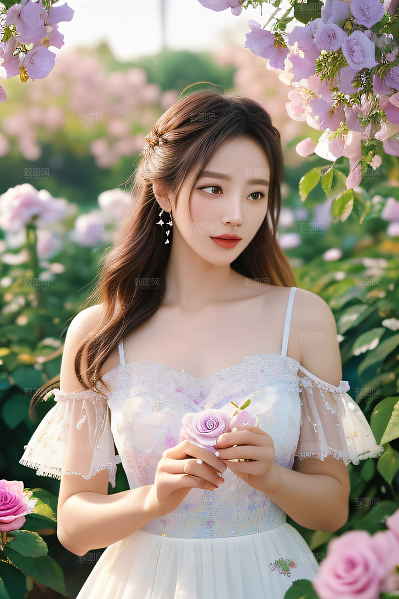 绽放的奇迹美丽花园