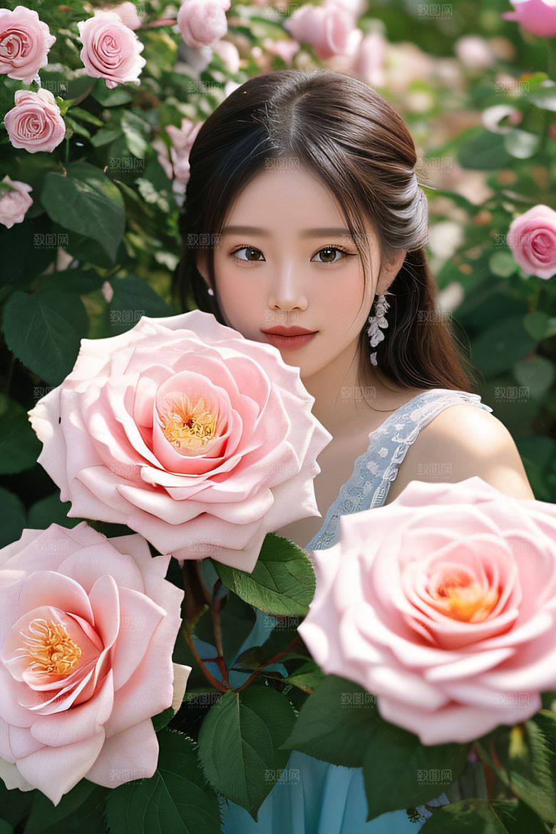 绽放的奇迹美丽花园
