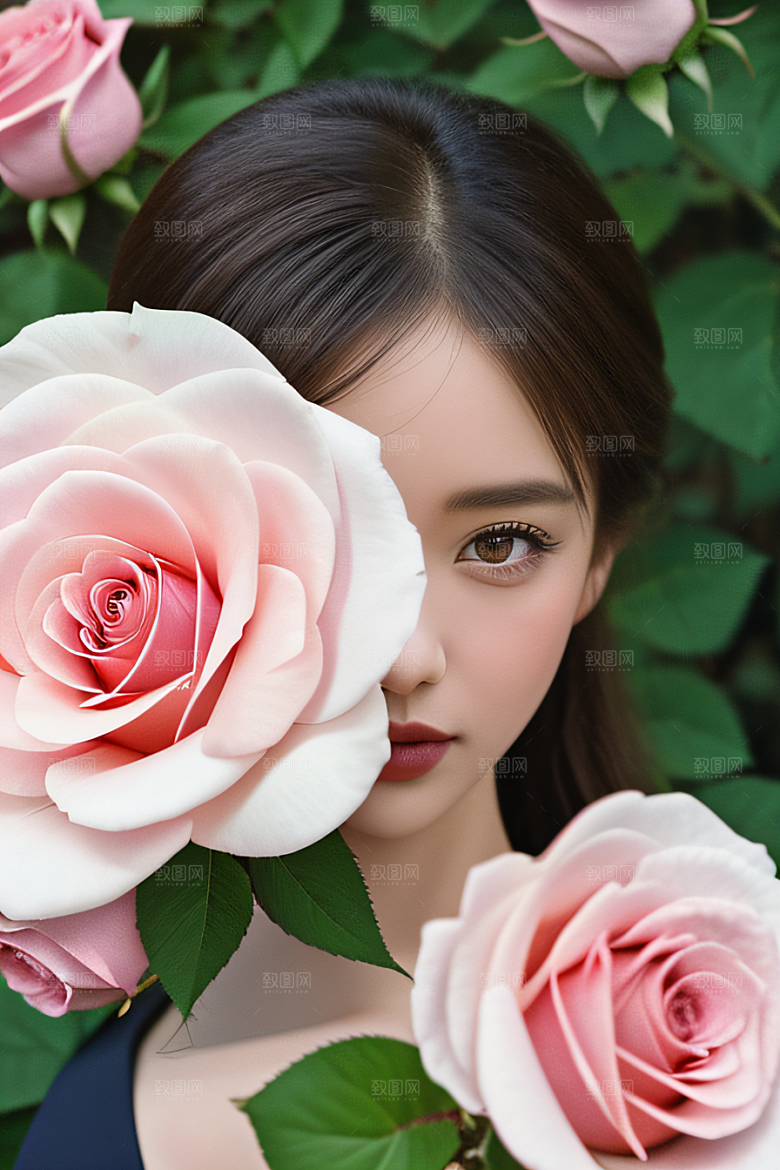 绽放的奇迹美丽花园