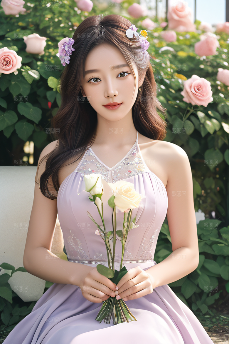 细腻如画花海之美