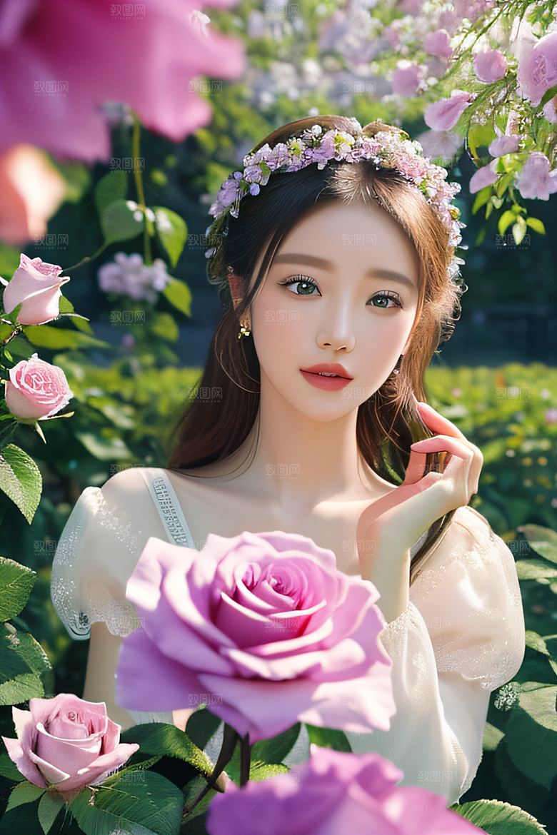 细腻如画花海之美