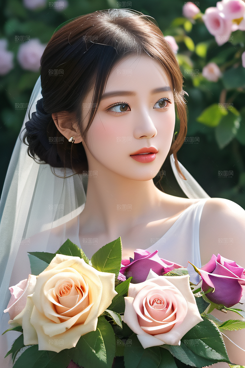 绽放的花海浪漫之美