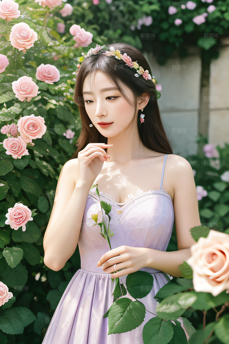 绽放的花海浪漫之美