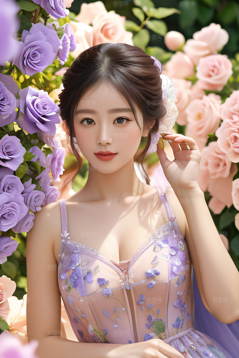 细腻之美花海绽放