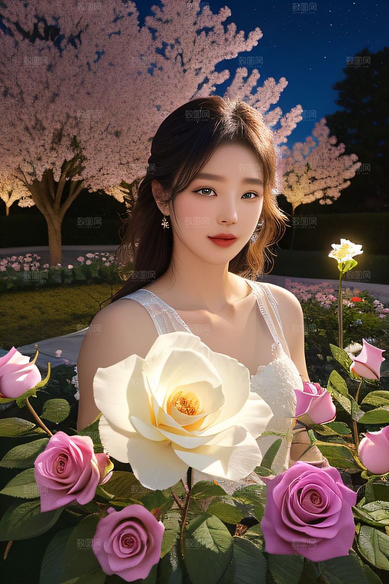 细腻之美花海绽放