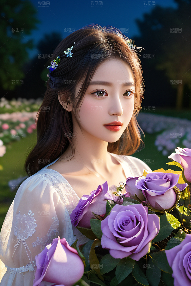 细腻之美花海绽放