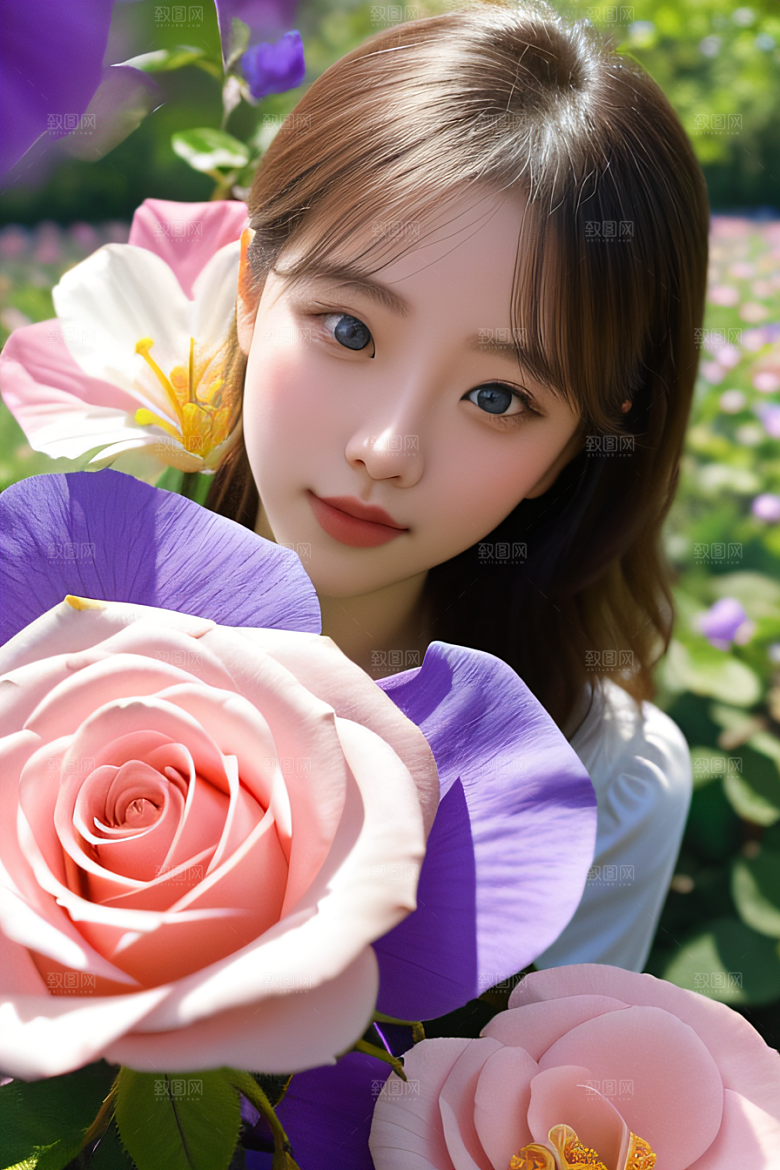 花海之美细节展现