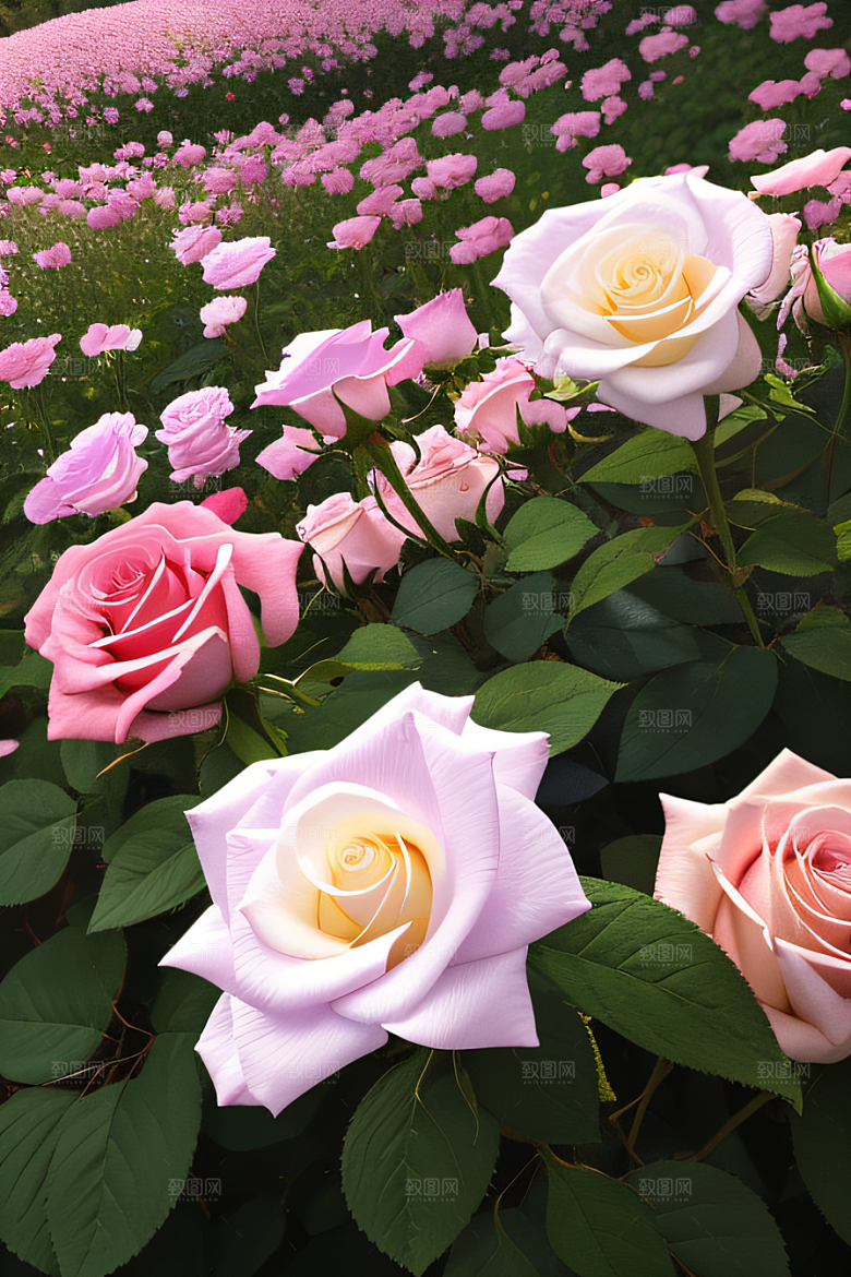 花海之美细节展现