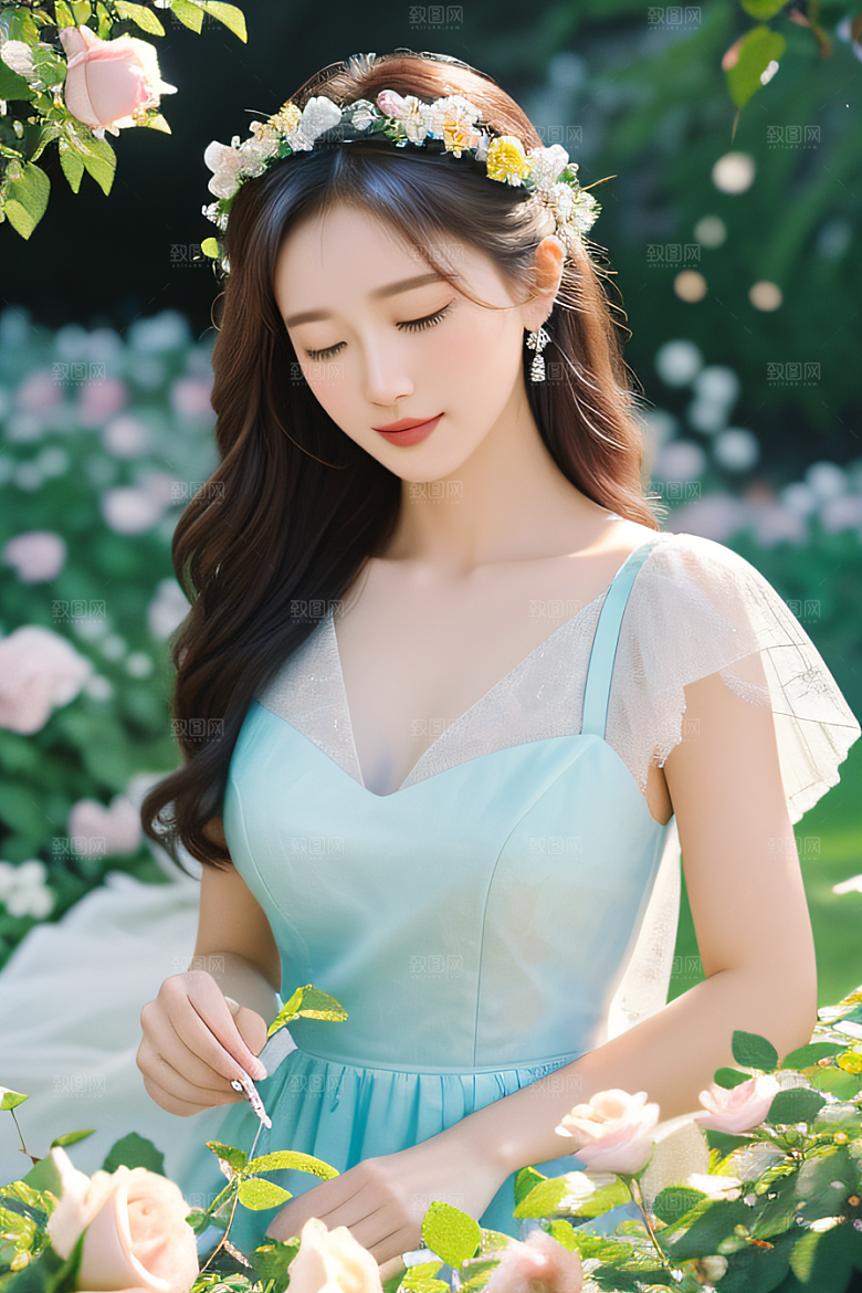 浪漫奇景花海绚烂