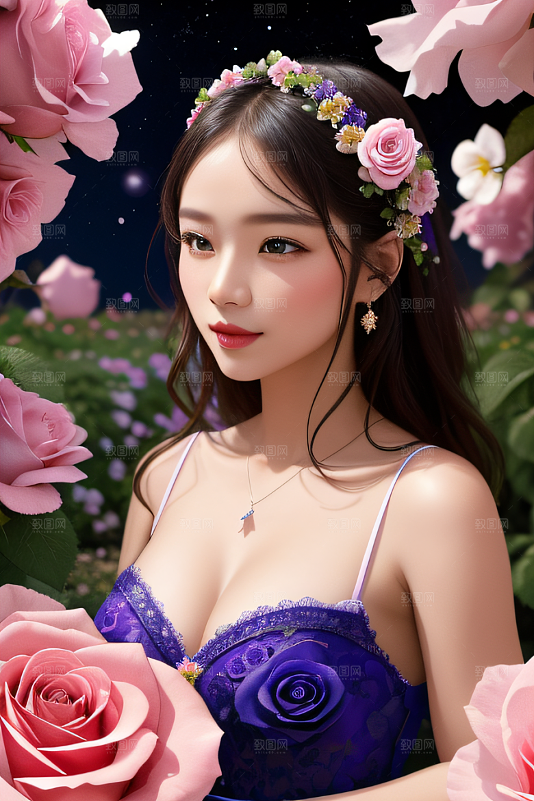 细节之美花海绽放