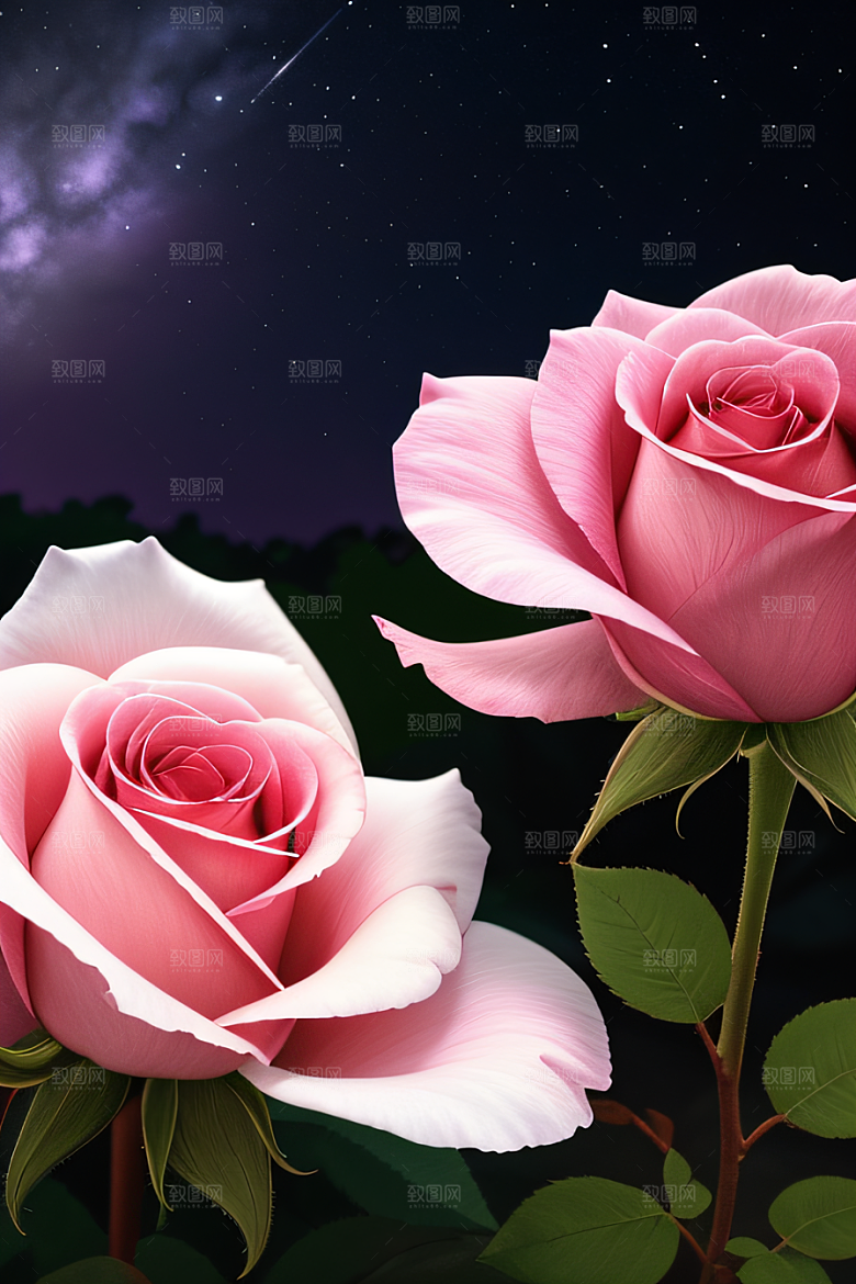 绽放的花海浪漫之美