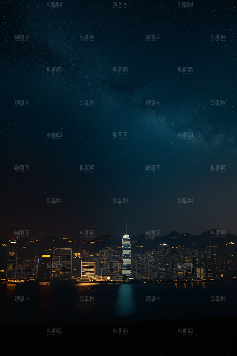 夜幕中的香港废墟探索