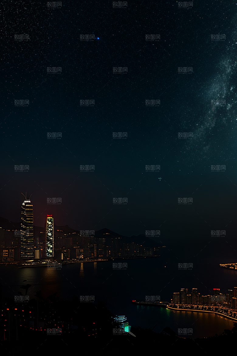 夜幕中的香港废墟探索
