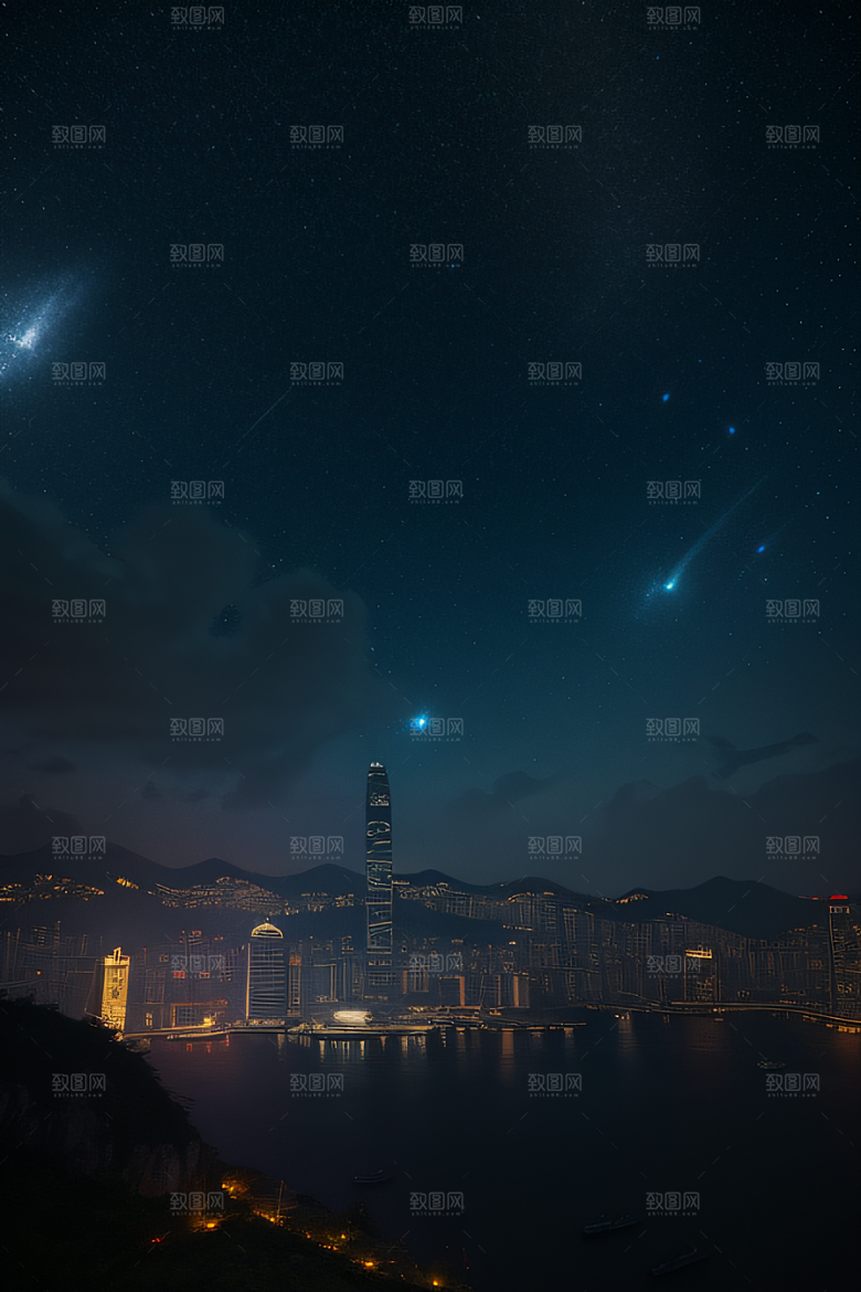 废墟中的星空探险之旅