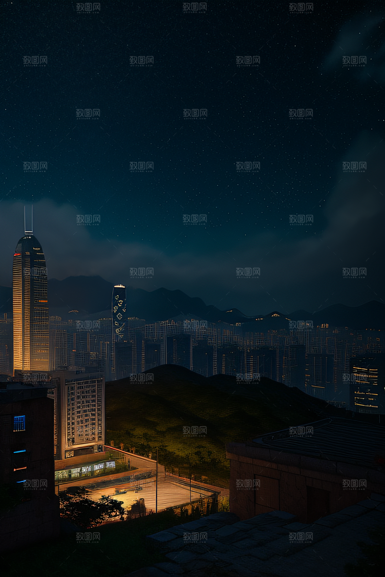 废墟中的星空探险之旅