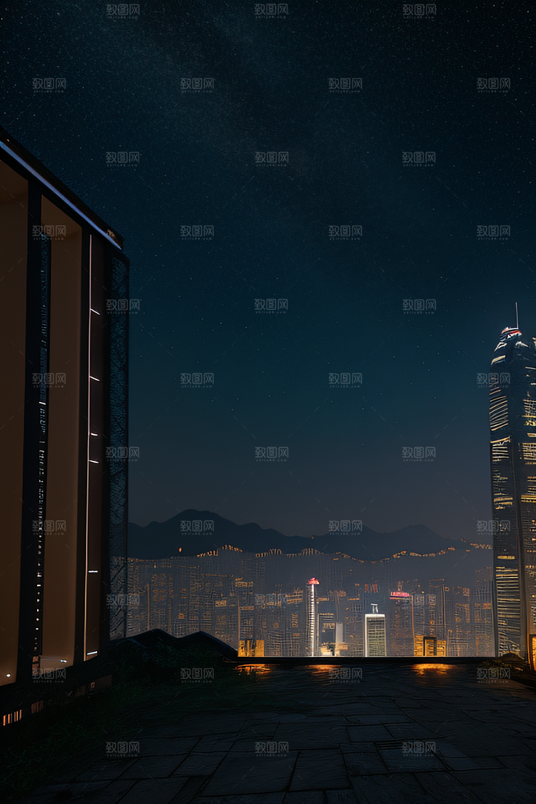 废墟中的星空探险之旅