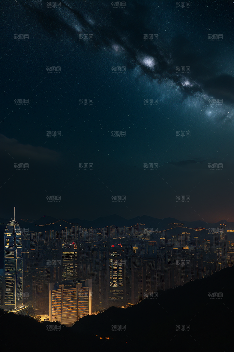 废墟中的星空探险之旅