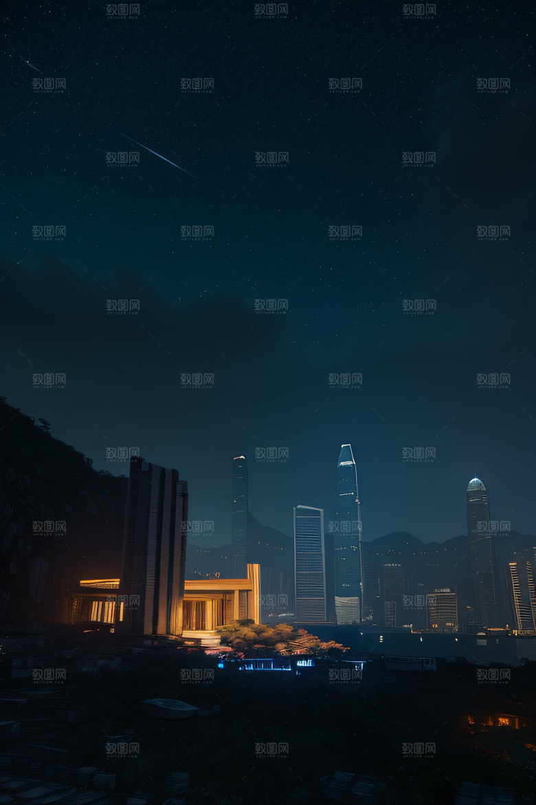 废墟中的星空探险之旅