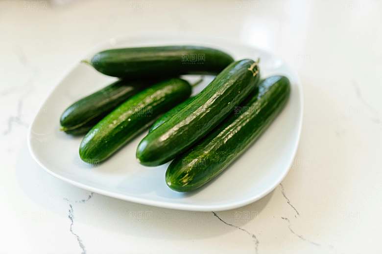 蔬菜摄影黄瓜特写