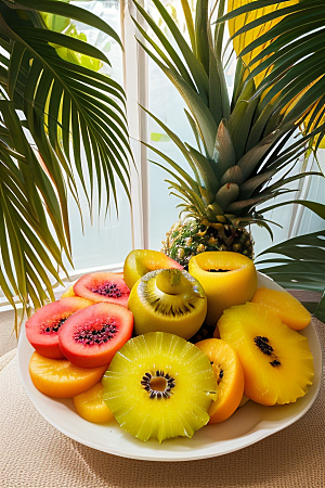 热带水果的惊喜与乐趣