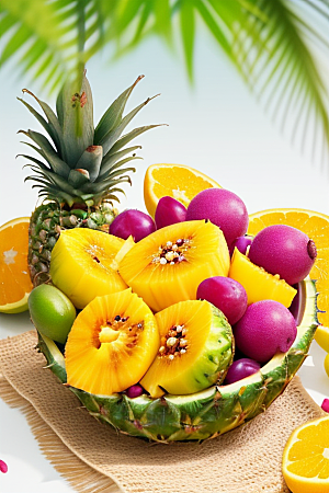 热带水果的惊喜与乐趣