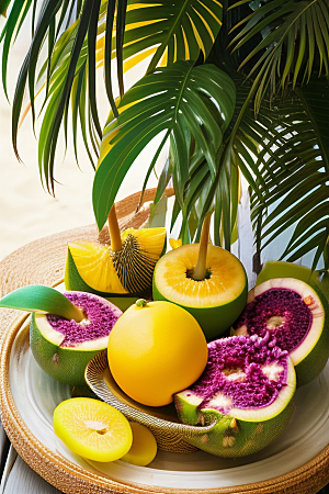 热带水果大自然的馈赠