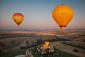 土耳其热气球之旅领略天空的绝美风光