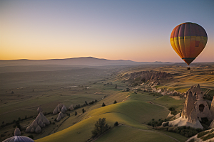 土耳其热气球一场壮美的空中漫游