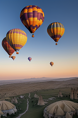 土耳其热气球体验飞行的极致感受