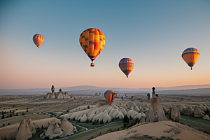 土耳其热气球体验飞行的极致感受