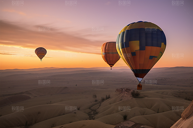 土耳其热气球之旅领略天空的绝美风光