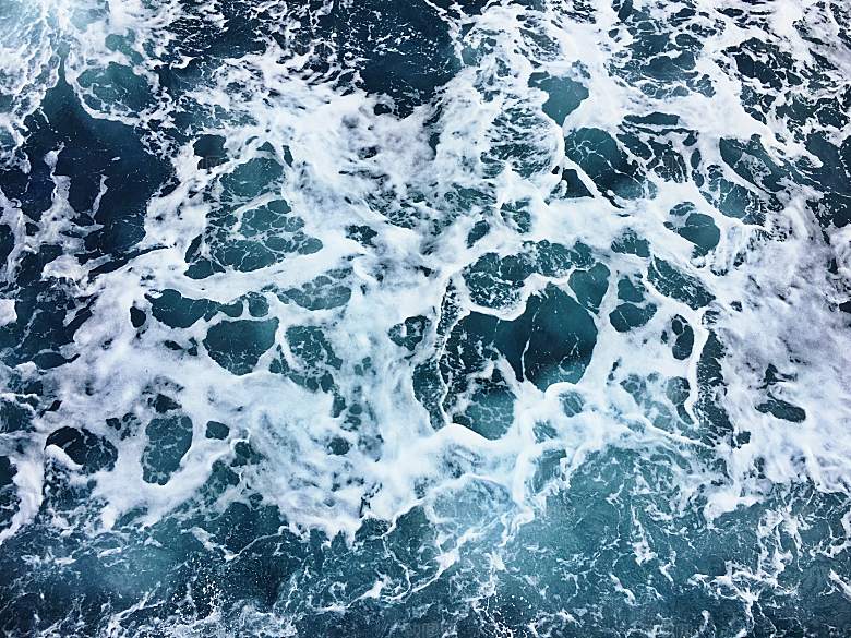 海洋海水摄影素材