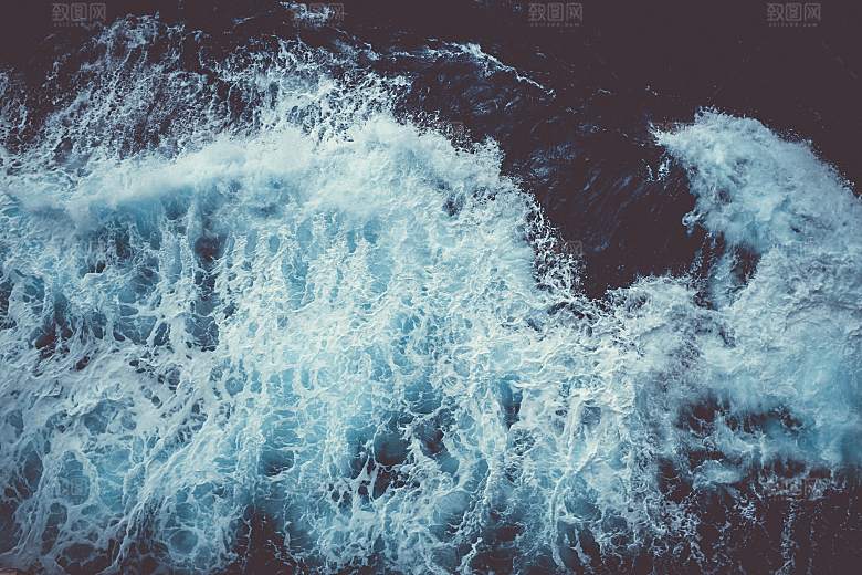 海洋海水摄影素材