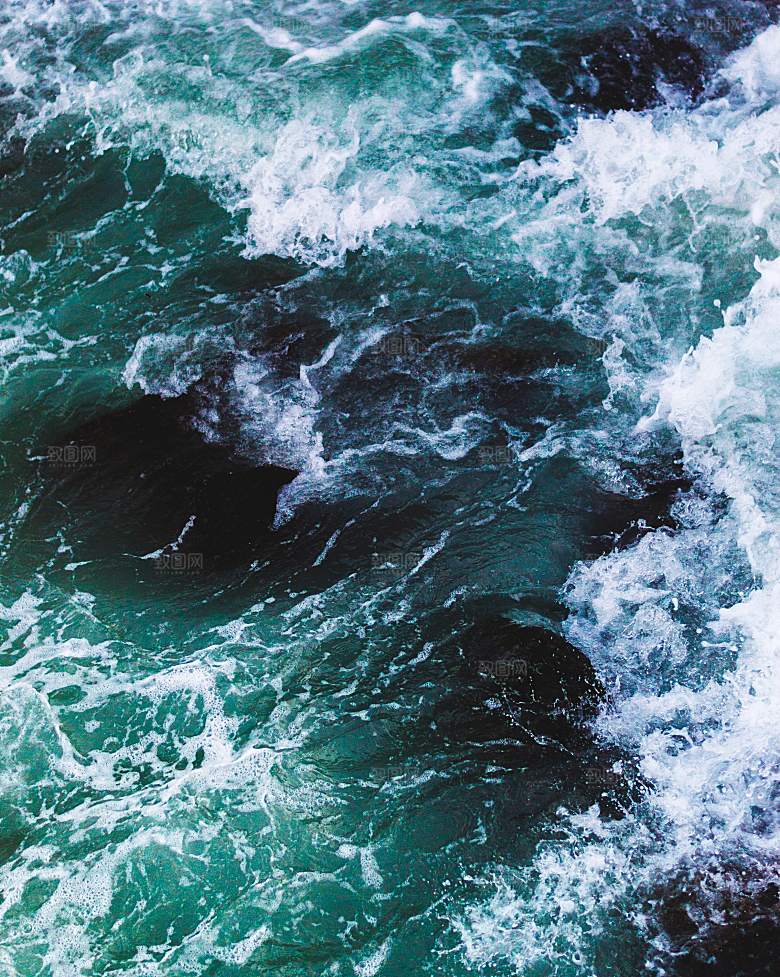 海洋海水摄影素材