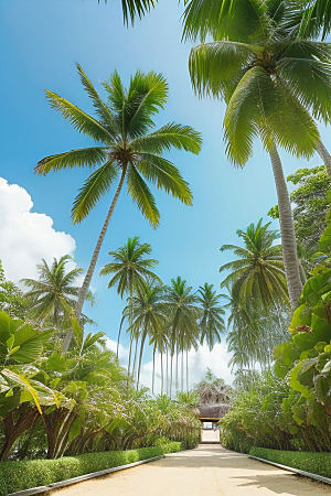 椰子树的神奇功效营养与疗效的惊喜乐趣