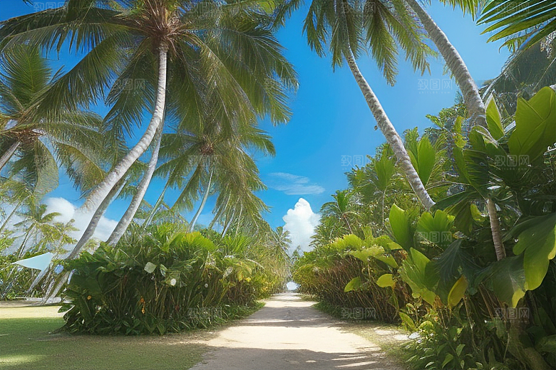 椰子树的香甜诱惑享受健康生活的纯天然选择