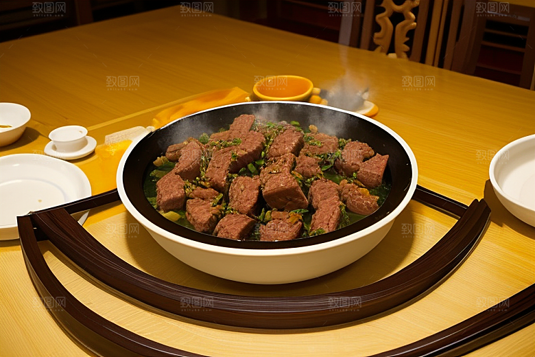 中式料理色香味俱全的美食盛宴