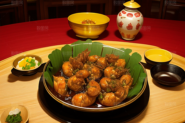 中式料理色香味俱全的美食盛宴