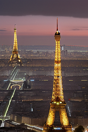 埃菲尔铁塔游览巴黎必不可少的景点