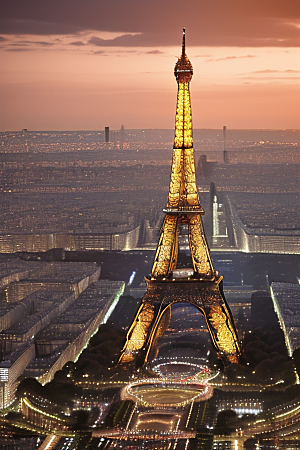 埃菲尔铁塔法国文化的象征