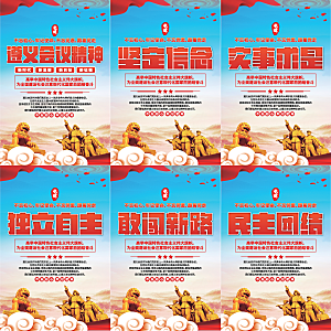 遵义会议党建海报系列