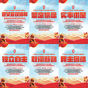 遵义会议党建海报