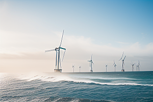 风之航程海上大风车的能源探索