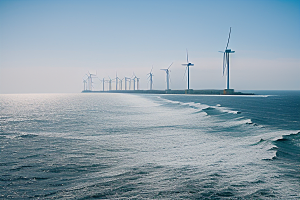 蓝色风暴海上大风车的能源革命