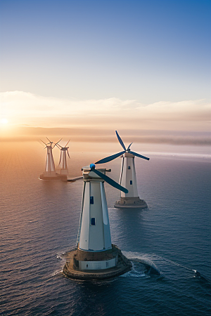 风动未来海上大风车的能源之路
