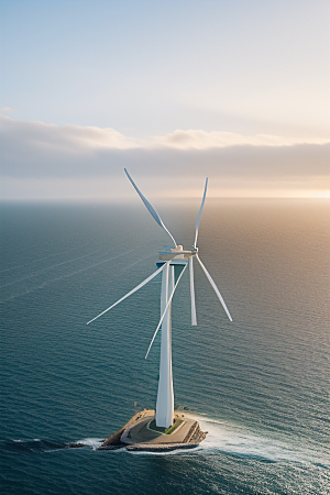 海上风力发电迈向绿色能源的里程碑