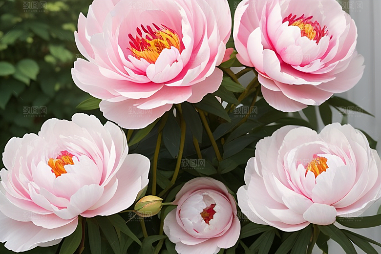 魅力独特的牡丹花艺展览