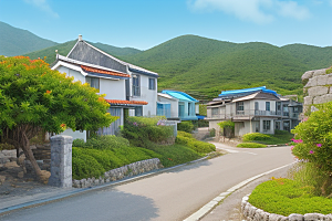 石头房子漫步古道感受乡村风情